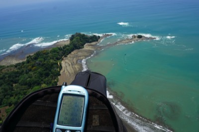  Flying over Domincalito beach 